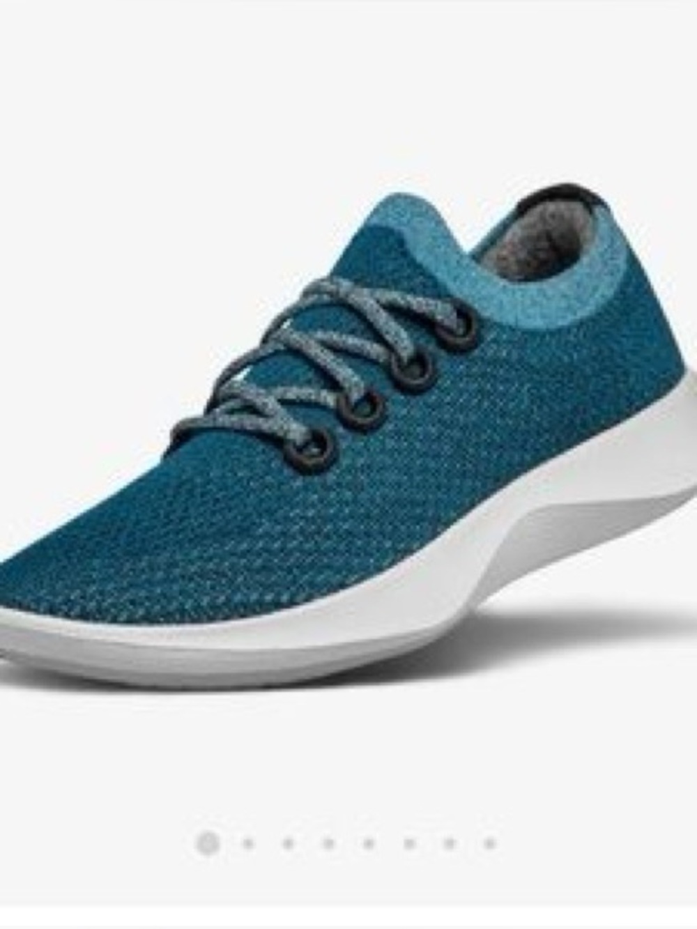 Allbirds Tree Dasher running shoes featuring a textured knit mesh upper 8